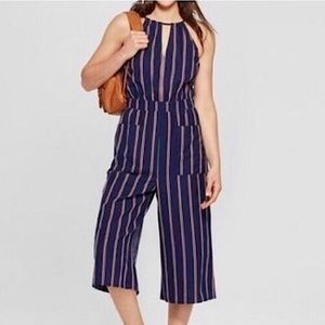 Striped Jumpsuit
